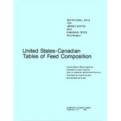 United States-Canadian Tables of Feed Composition