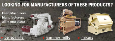 Feed and Equipment Manufacturers and Suppliers