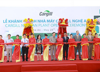 Cargill opens 11th feed mill in Vietnam, USD $8.5 million feed mill in Nghệ An