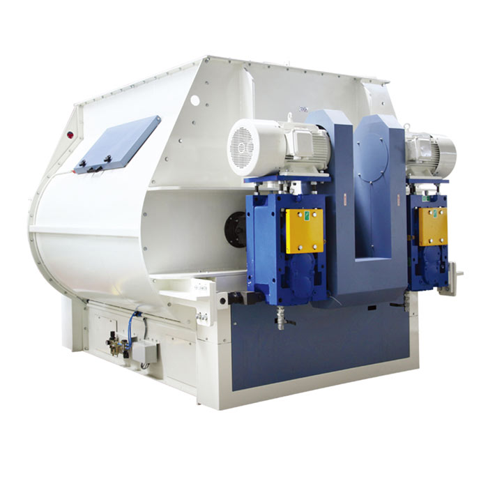 SLHSJ-B Double-motor Direct-linking Twin-shaft Paddle Mixer