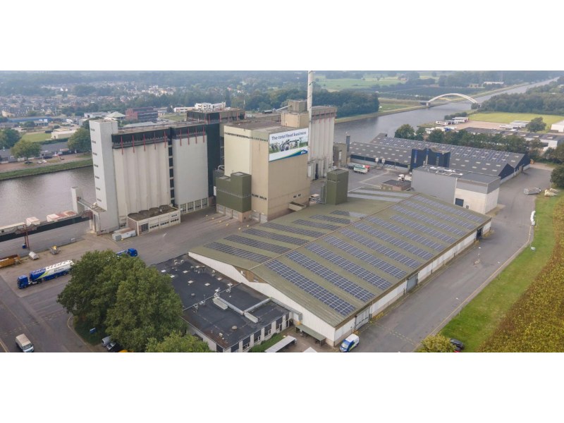 Wageningen University and ForFarmers feed mill at Lochem