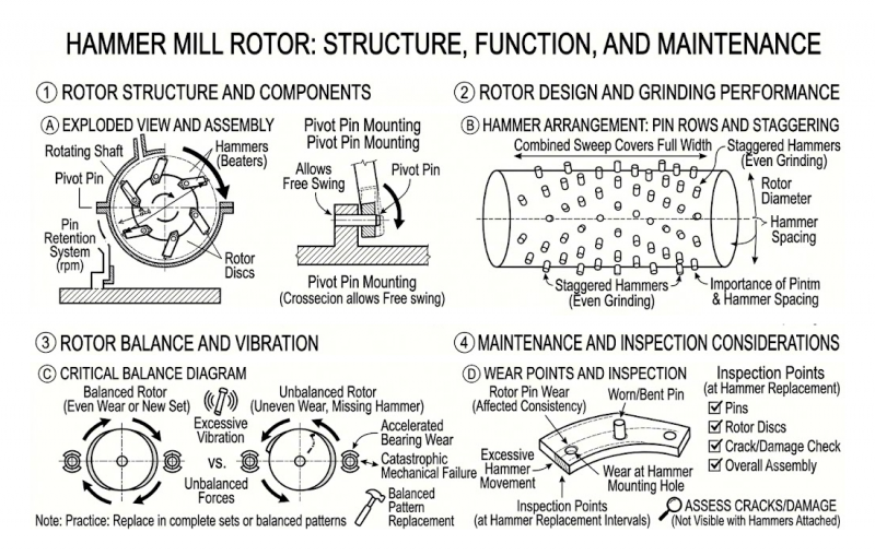 Hammer Mill Rotor