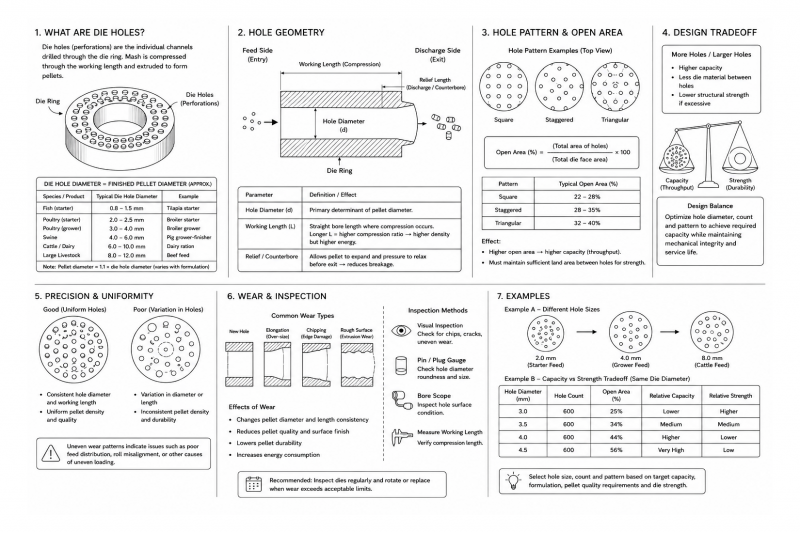 Die Holes (Die Perforation)