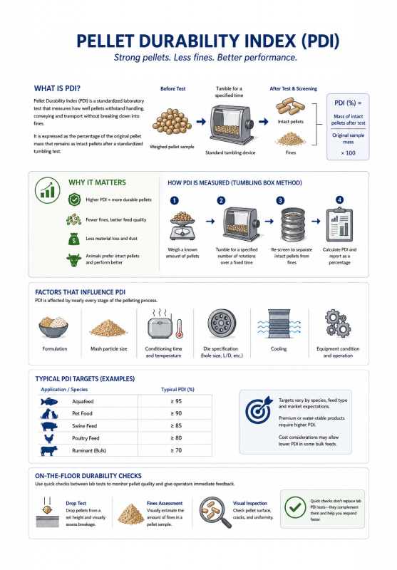 Pellet Durability Index (PDI)