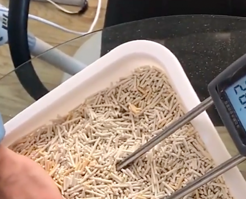 Moisture Content in Feed