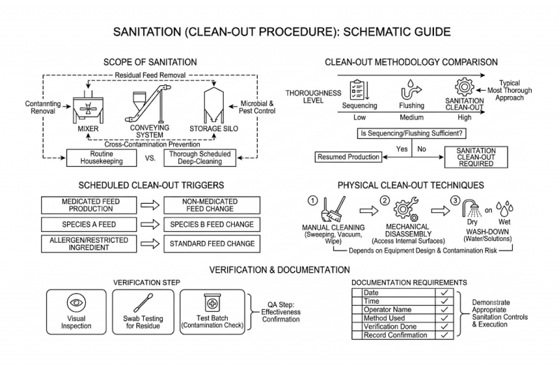 Sanitation (Clean-out Procedure)